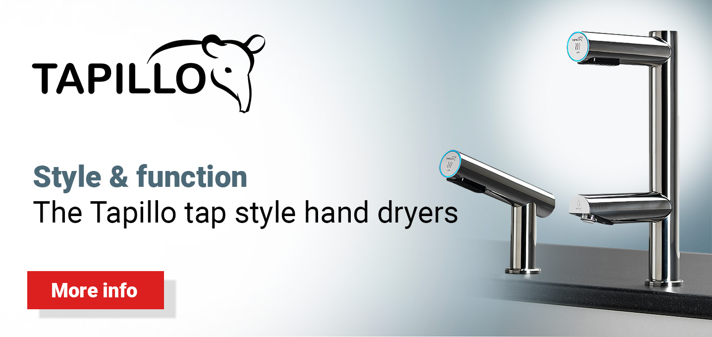 Tapillo tap style hand dryers - Style and function